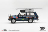 Range Rover 1971 British Trans-Americas Expedition (VXC-765K) - MINI GT - 1:64 Modellauto 1/64