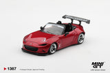 Mazda Miata MX-5 (ND) Pandem Kodo (Red) - MINI GT - 1:64 Modellauto 1/64
