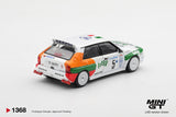 Lancia Delta HF Integrale Evoluzione #5 1993 Rally Monte-Carlo - MINI GT - 1:64 Modellauto 1/64