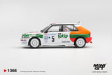 Lancia Delta HF Integrale Evoluzione #5 1993 Rally Monte-Carlo - MINI GT - 1:64 Modellauto 1/64