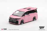 Toyota Vellfire 40 KUHL (RHD) (Metallic Pink) - MINI GT - 1:64 Modellauto 1/64