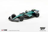 Aston Martin AMR24 #14 Fernando Alonso F1 2024 Las Vegas GP - MINI GT - 1:64 Modellauto 1/64