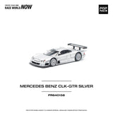 Mercedes CLK-GTR (Silver) - Pop Race - 1:64