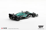 Aston Martin AMR24 #18 Lance Stroll F1 2024 Las Vegas GP - MINI GT - 1:64 Modellauto 1/64