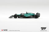 Aston Martin AMR24 #18 Lance Stroll F1 2024 Las Vegas GP - MINI GT - 1:64 Modellauto 1/64