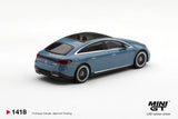 Mercedes-AMG EQS 53 (Blue) - MINI GT - 1:64 Modellauto 1/64