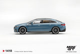Mercedes-AMG EQS 53 (Blue) - MINI GT - 1:64 Modellauto 1/64