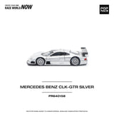 Mercedes CLK-GTR (Silver) - Pop Race - 1:64