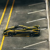 Pagani Huayra R (Matt Black/Silver) - Tarmac Works - 1:64