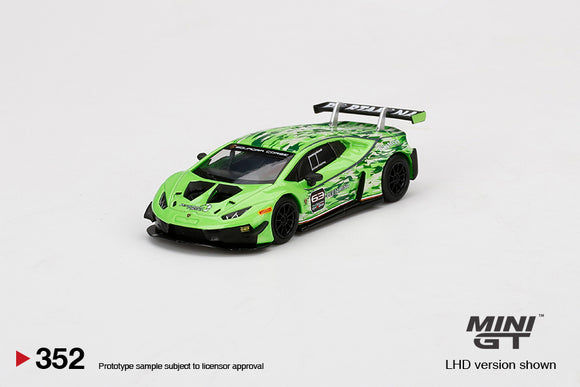 Lamborghini Huracán GT3 EVO Presentation (LHD) - MINI GT - 1:64