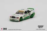 Mercedes-Benz 190E 2.5-16 Evolution II 1991 DTM Zakspeed #20 Michael Schumacher - MINI GT - 1:64