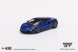 McLaren Artura (RHD) (Volcano Blue) - MINI GT - 1:64