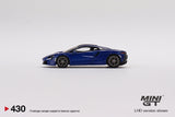 McLaren Artura (RHD) (Volcano Blue) - MINI GT - 1:64