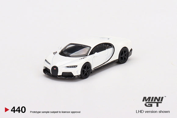 Bugatti Chiron Super Sport (LHD) (White) - MINI GT - 1:64