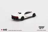 Bugatti Chiron Super Sport (LHD) (White) - MINI GT - 1:64