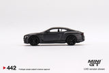 Bentley Continental GT Speed 2022 (RHD) Anthracite Satin - MINI GT - 1:64