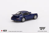 RUF CTR Anniversary Dark Blue (LHD) - MINI GT - 1:64