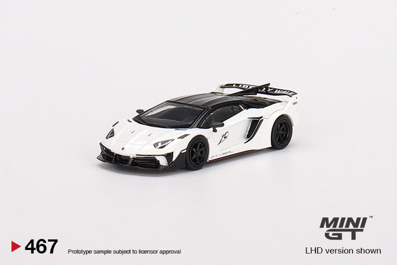 LB Silhouette Works Lamborghini Aventador GT EVO (LHD) - MINI GT - 1:64