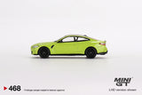 BMW M4 Competition (G82) (LHD) (Sao Paulo Yellow) - MINI GT - 1:64