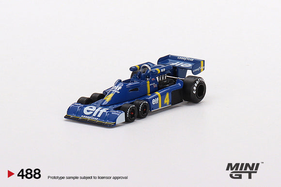 Tyrrell P34 #4 1976 Spanish GP - MINI GT - 1:64