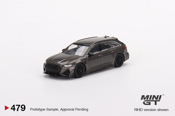 Audi ABT RS6-R (LHD) (Daytona Grey) - MINI GT - 1:64