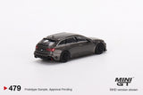 Audi ABT RS6-R (LHD) (Daytona Grey) - MINI GT - 1:64