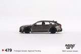 Audi ABT RS6-R (LHD) (Daytona Grey) - MINI GT - 1:64