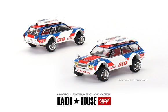 Datsun KAIDO 510 Wagon Kaido GT Surf Safari RS - MINI GT - 1:64
