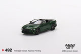 Bentley Mulliner Bacalar (LHD) (Scarab Green) - MINI GT - 1:64