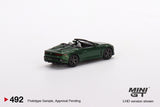 Bentley Mulliner Bacalar (LHD) (Scarab Green) - MINI GT - 1:64