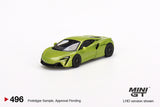 McLaren Artura (RHD) (Flux Green) - MINI GT - 1:64