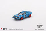 Lancia Stratos HF #4 1979 Rally Monte Carlo Winner - MINI GT - 1:64