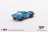 Lancia Stratos HF #4 1979 Rally Monte Carlo Winner - MINI GT - 1:64