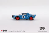 Lancia Stratos HF #4 1979 Rally Monte Carlo Winner - MINI GT - 1:64