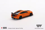 Ford Mustang Shelby GT500 (LHD) (Twister Orange) - MINI GT - 1:64