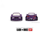 Nissan Skyline GT-R (R34) Kaido Works V1 - MINI GT - 1:64