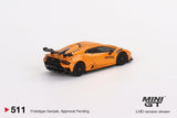 Lamborghini Huracán STO (LHD) (Arancio Borealis) - MINI GT - 1:64
