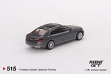 BMW 750 Li xDrive (LHD) (Bernina Grey Amber Effect) - MINI GT - 1:64
