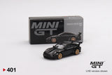 Porsche 911 (991) GT2 RS Weissach Package LHD (Black) - MINI GT - 1:64
