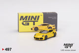Porsche 911 Turbo S (992) LHD (Racing Yellow) - MINI GT - 1:64