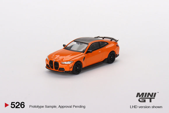 BMW M4 M-Performance (G82) (LHD) (Fire Orange) - MINI GT - 1:64