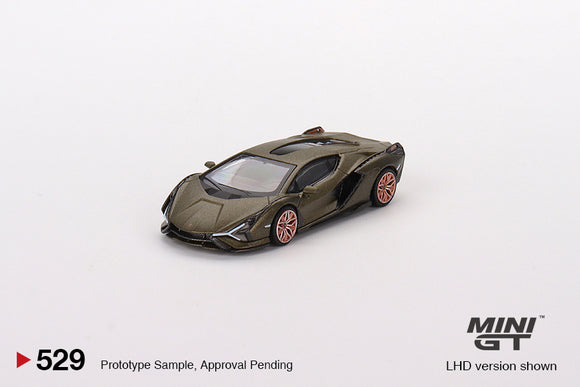 Lamborghini Sián FKP 37 Presentation (LHD) - MINI GT - 1:64