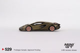 Lamborghini Sián FKP 37 Presentation (LHD) - MINI GT - 1:64