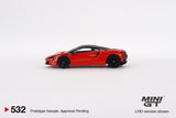 McLaren Artura (RHD) (Vermillion Red) - MINI GT - 1:64