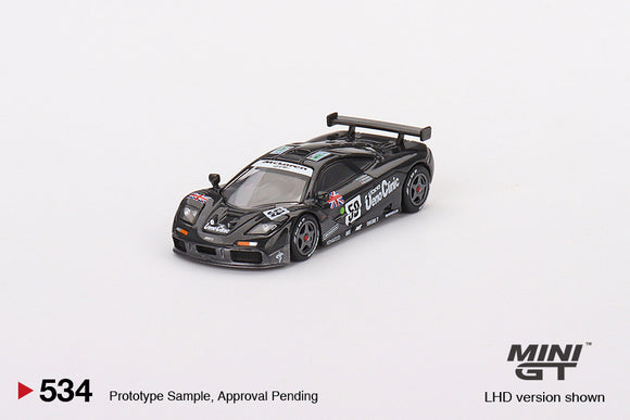 McLaren F1 GTR #59 1995 Le Mans 24 Hours Winner - MINI GT - 1:64
