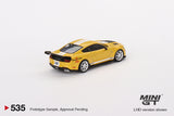 Ford Mustang Shelby GT500 Dragon Snake Concept (LHD) (Yellow) - MINI GT - 1:64