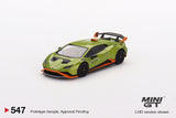[Second Hand] Lamborghini Huracán STO (RHD) (Verde Citrea) - MINI GT - 1:64