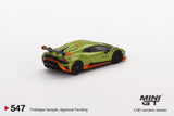 [Second Hand] Lamborghini Huracán STO (RHD) (Verde Citrea) - MINI GT - 1:64