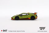 [Second Hand] Lamborghini Huracán STO (RHD) (Verde Citrea) - MINI GT - 1:64