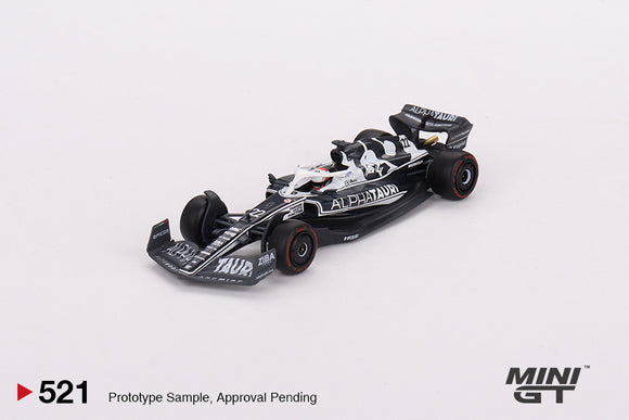 AlphaTauri AT03 #22 Yuki Tsunoda 2022 Abu Dhabi Grand Prix - MINI GT - 1:64